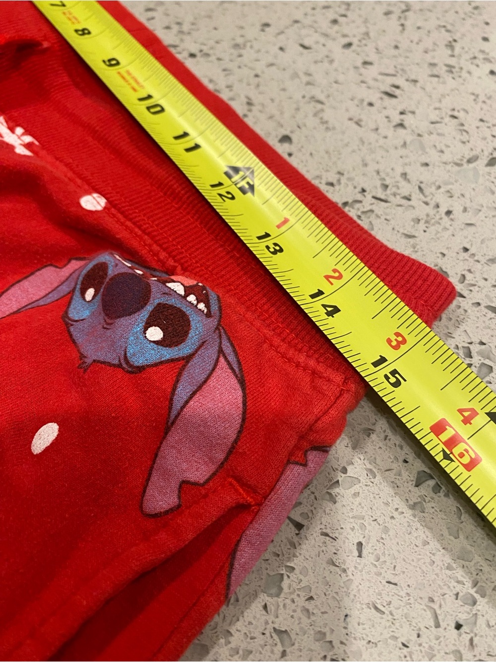 Disney Red Stitch Snowflake Jogger Pants - Picture 7 of 10